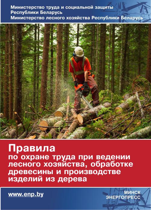 Правила по охране труда при ведении лесного хозяйства, обработке древесины и производстве изделий из дерева